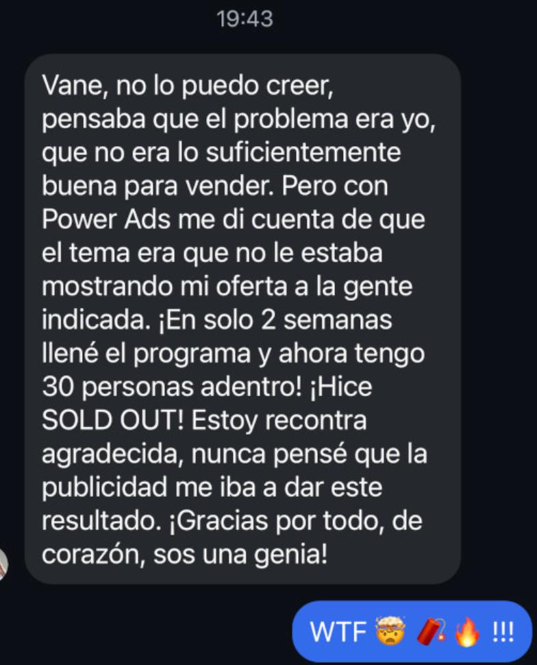 Testimonio alumna Winner Ads